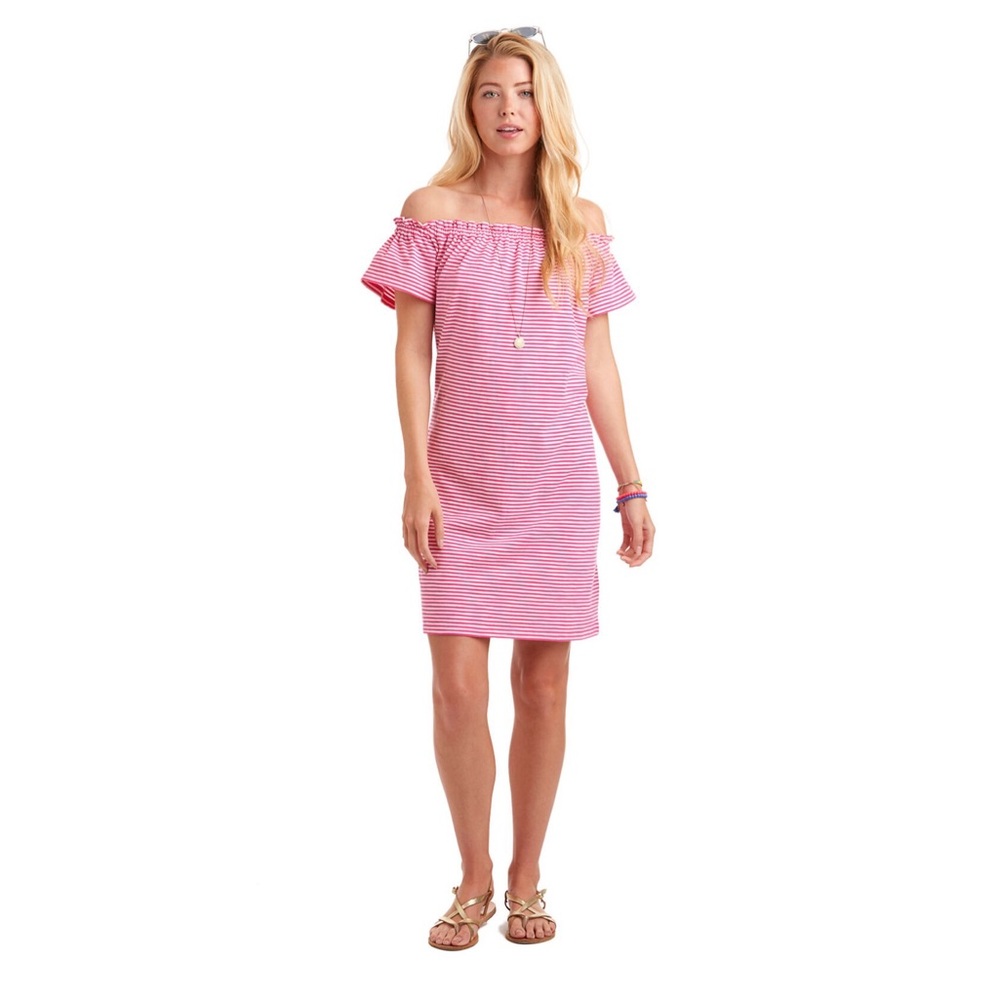 Vineyard Vines Off Shoulder Dress!!!